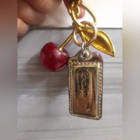 Cherry Bag Charm Keychain Bag Charm Set - Picture 5 of 13